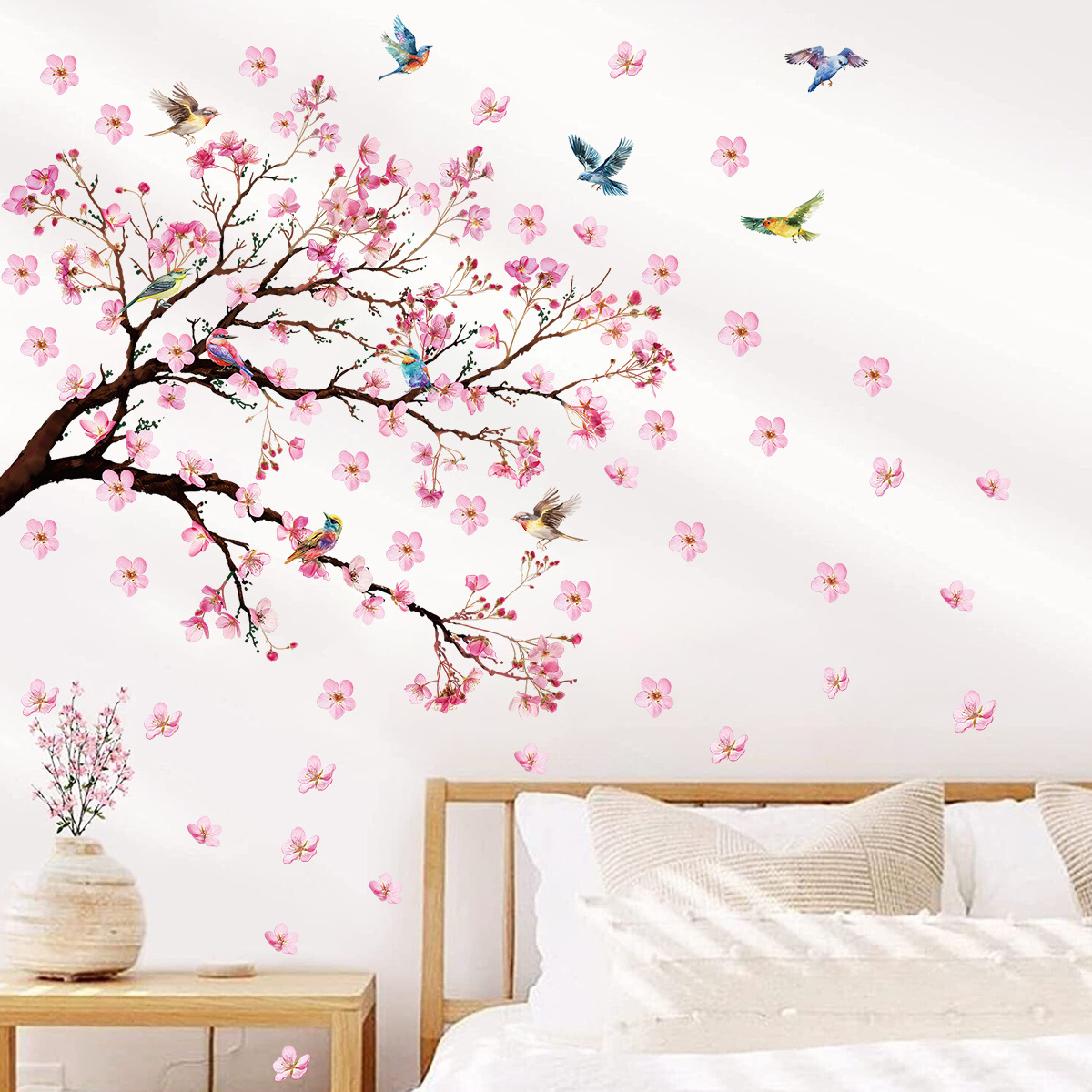 Baby Girl Nursery Quotes - Pegatinas de pared de flores y