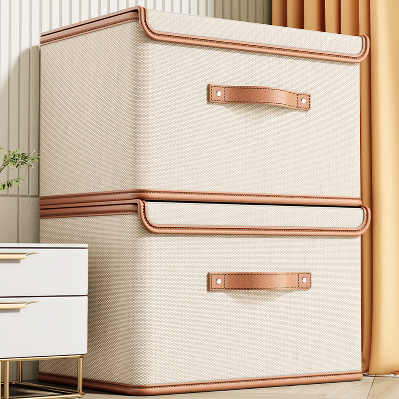 Storage Basket Fabric - Caja de almacenamiento de ropa con