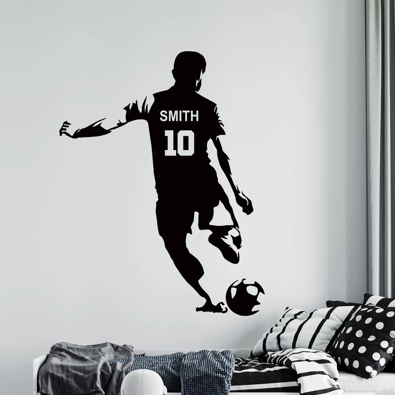 Baby Nursery Wall Mural - Pegatina de pared personalizada con nombre