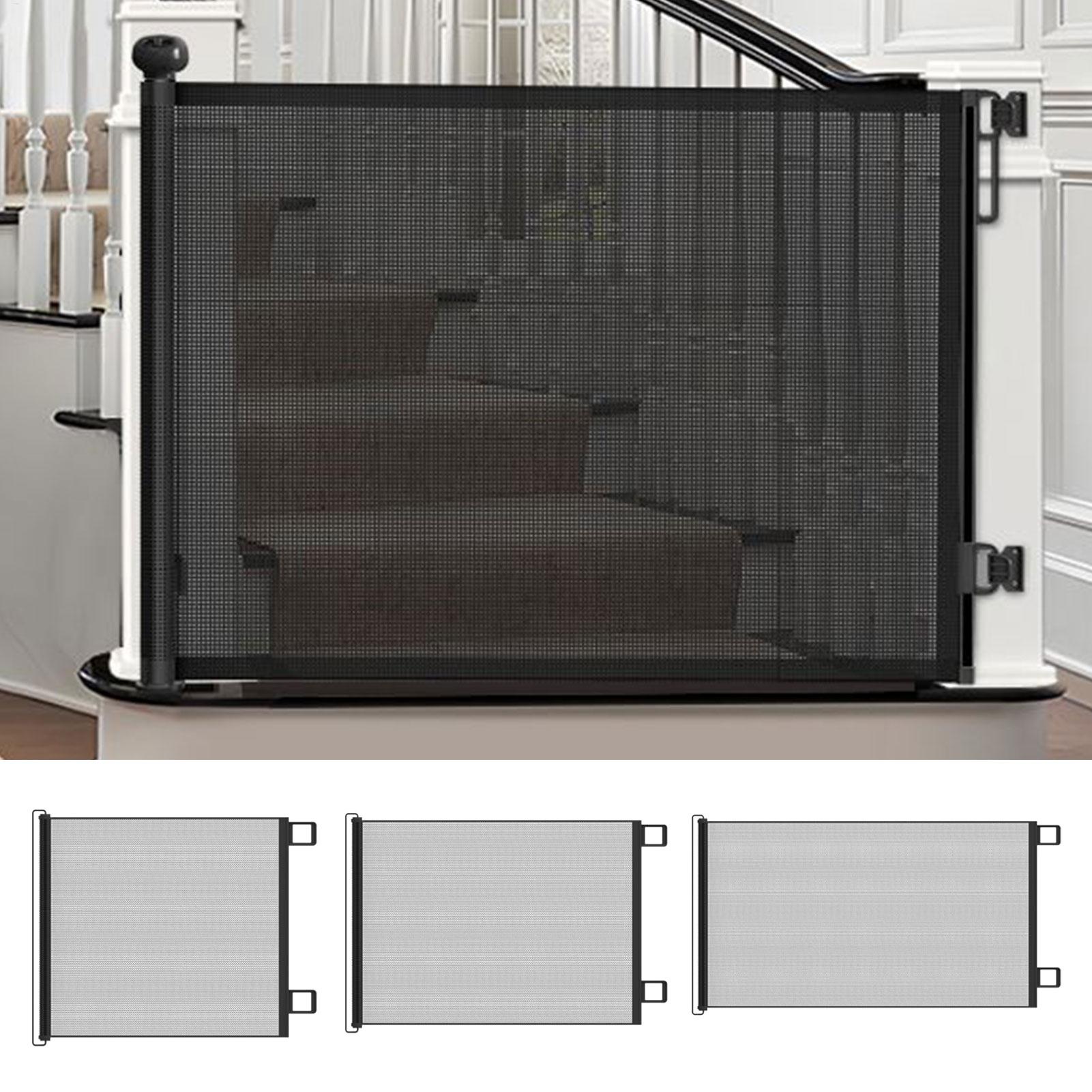 Baby Gate Extra Wide - Puerta retráctil para bebé, puerta de