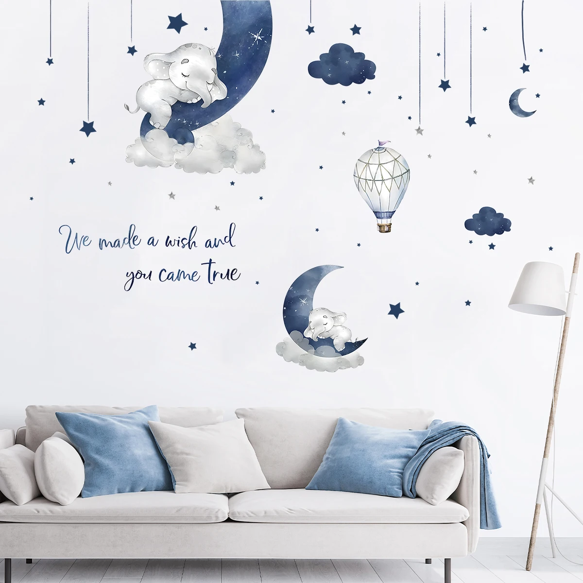 Baby Girl Nursery Quotes - 1 unidad de pegatina de pared