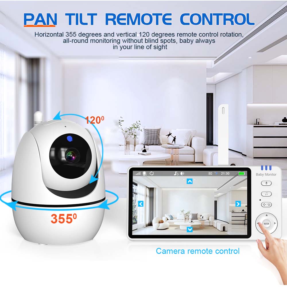 Monitor de vídeo para bebé de  - Wearable Baby Monitor reseña y precio