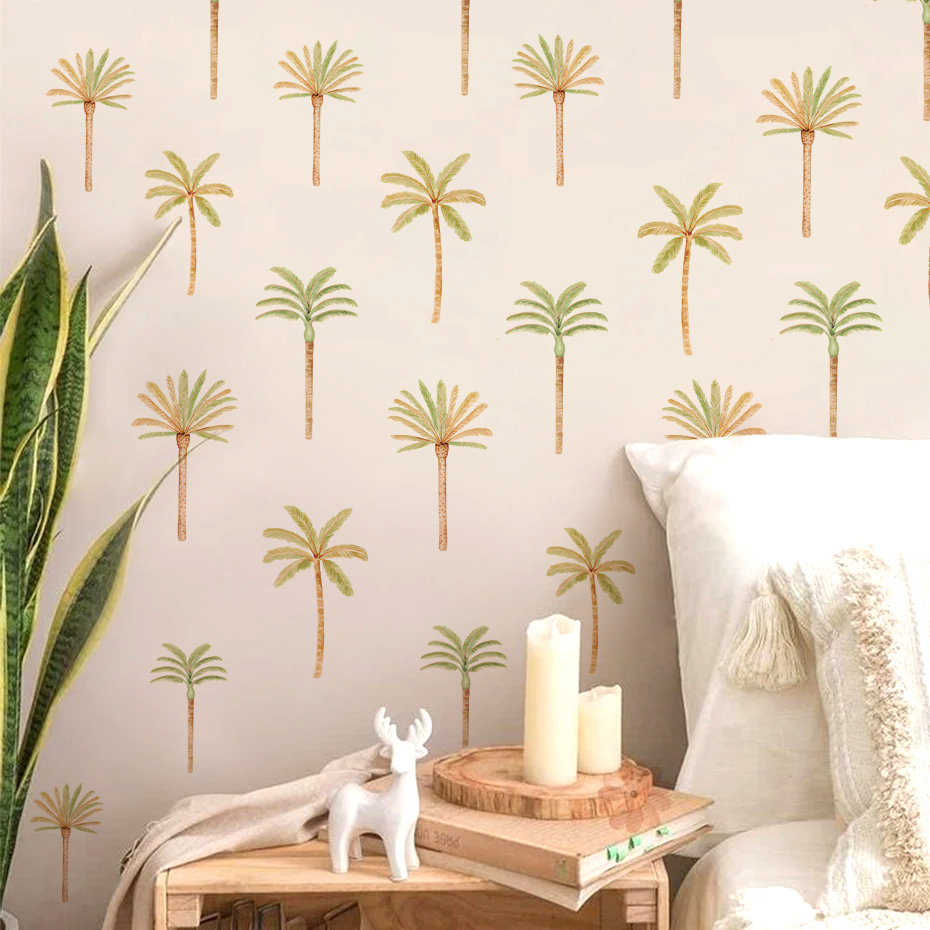 Pegatina de pared de palmera d - Baby Girl Nursery Quotes reseña y precio
