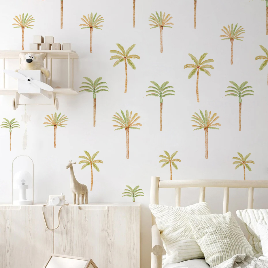 Pegatina de pared de palmera d - Baby Girl Nursery Quotes reseña y precio