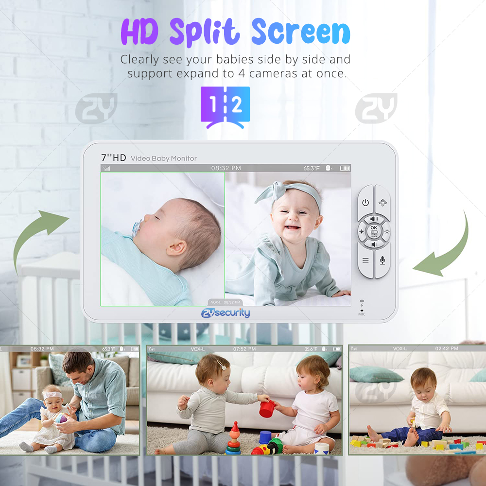 Monitor de vídeo para bebé de  - Wearable Baby Monitor reseña y precio