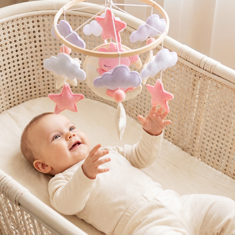 1 unidad de caja de música móv - Baby Nursery Equipment reseña y precio