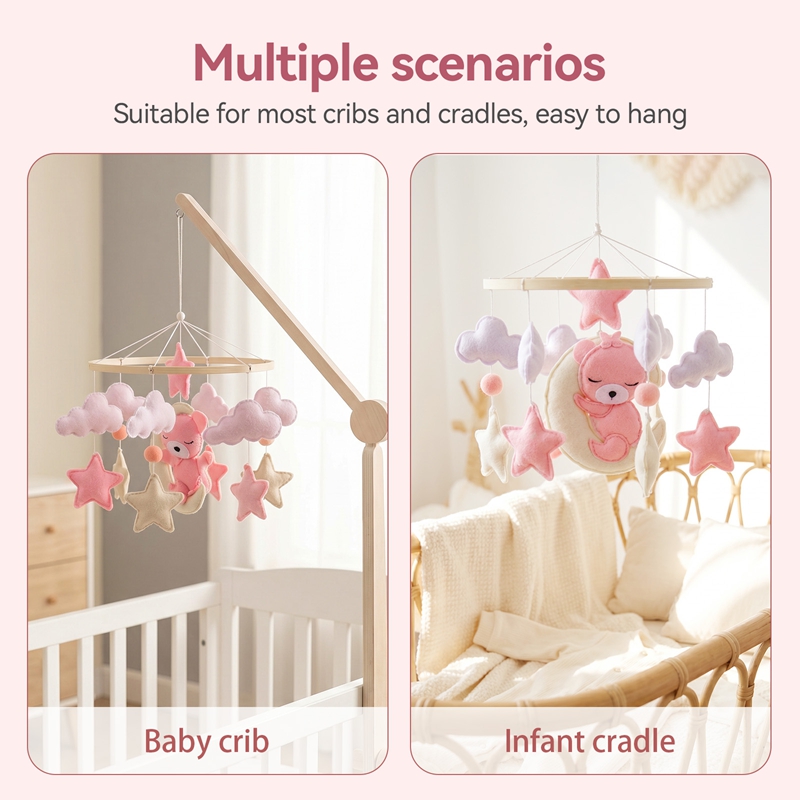 1 unidad de caja de música móv - Baby Nursery Equipment reseña y precio