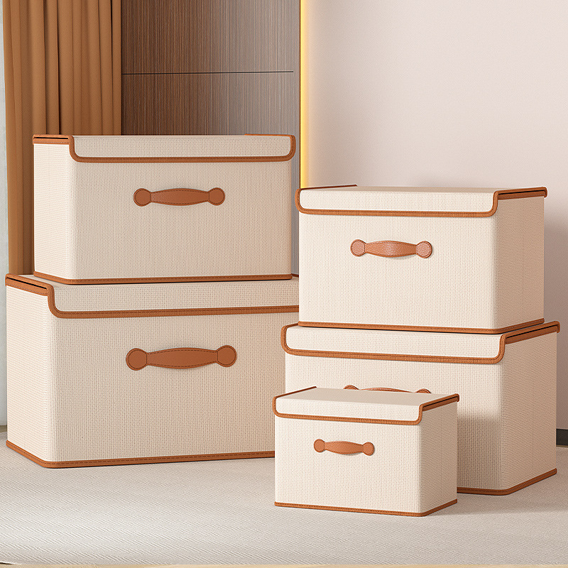 Caja de almacenamiento de ropa - Storage Basket Fabric reseña y precio