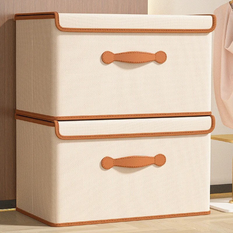 Caja de almacenamiento de ropa - Storage Basket Fabric reseña y precio