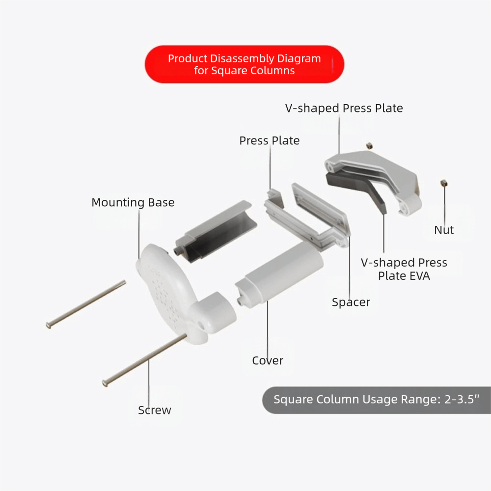 2 Piezas Adaptador de Barandil - Baby Gate Extra Wide reseña y precio