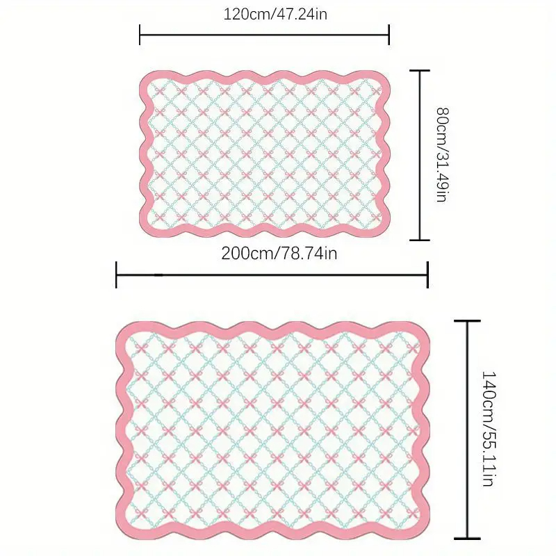 VIKAMA Linda alfombra bordada  - Baby Nursery Rug reseña y precio