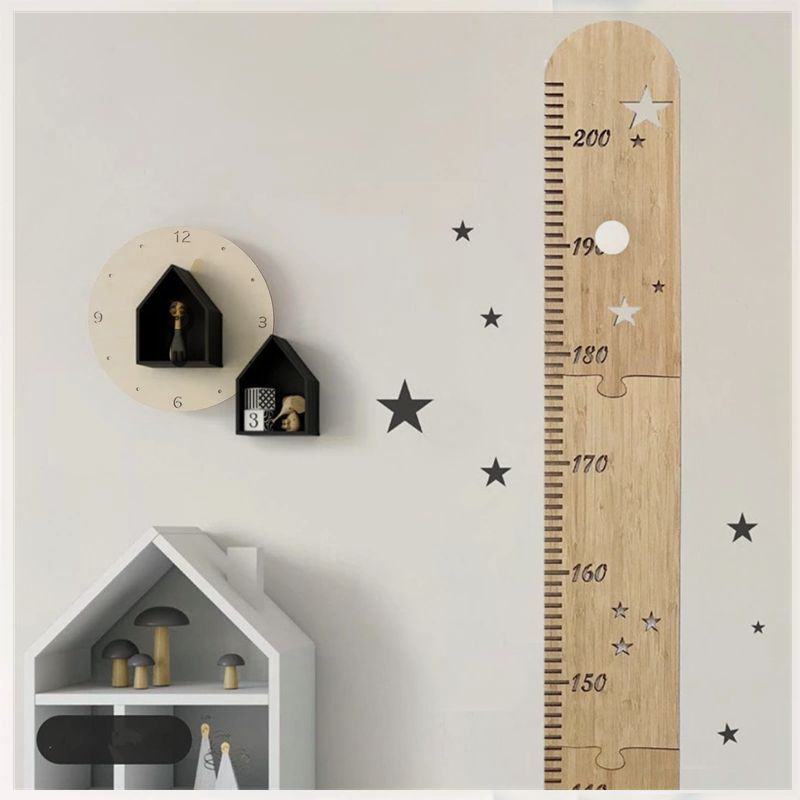 Tabla de crecimiento de altura - Baby Nursery Wall Mural reseña y precio