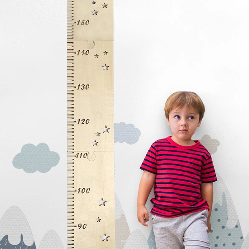 Tabla de crecimiento de altura - Baby Nursery Wall Mural reseña y precio