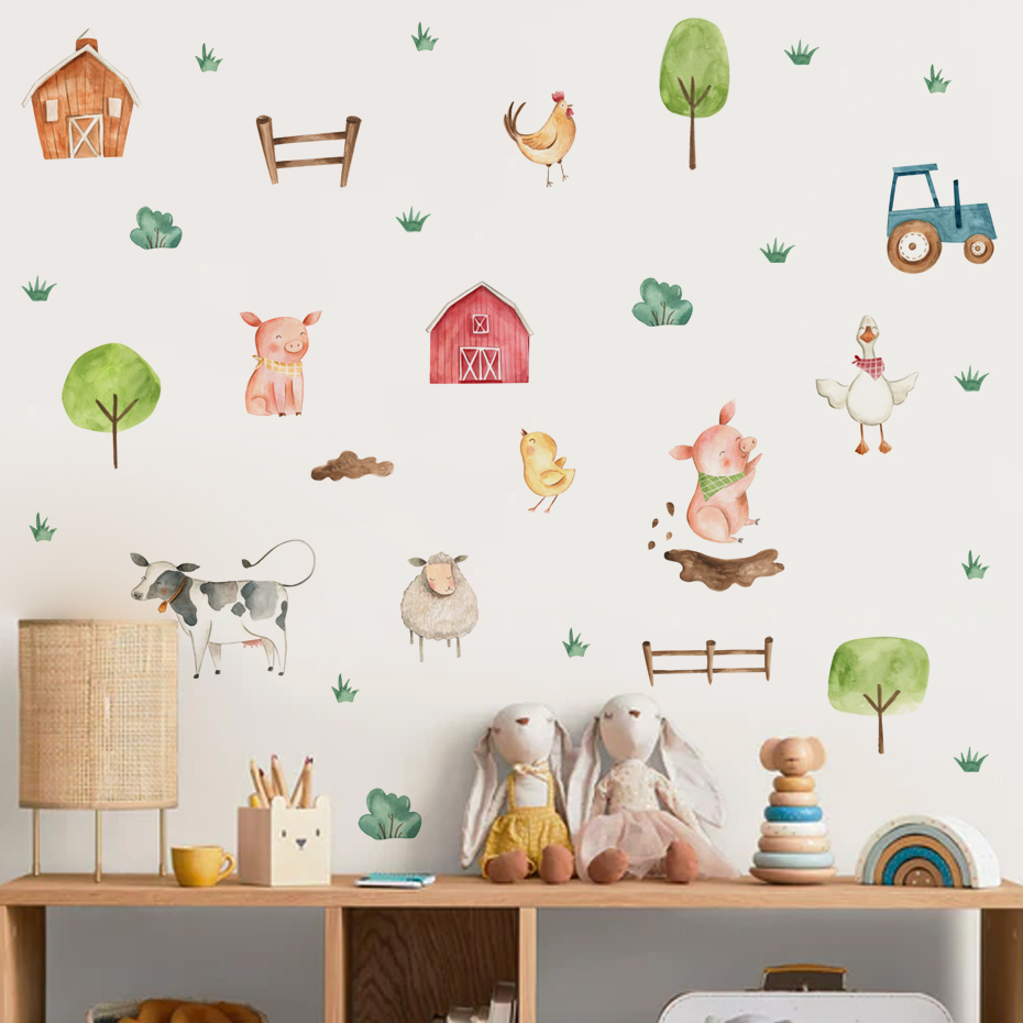 Pegatinas de pared bohemias de - Baby Nursery Wall Mural reseña y precio