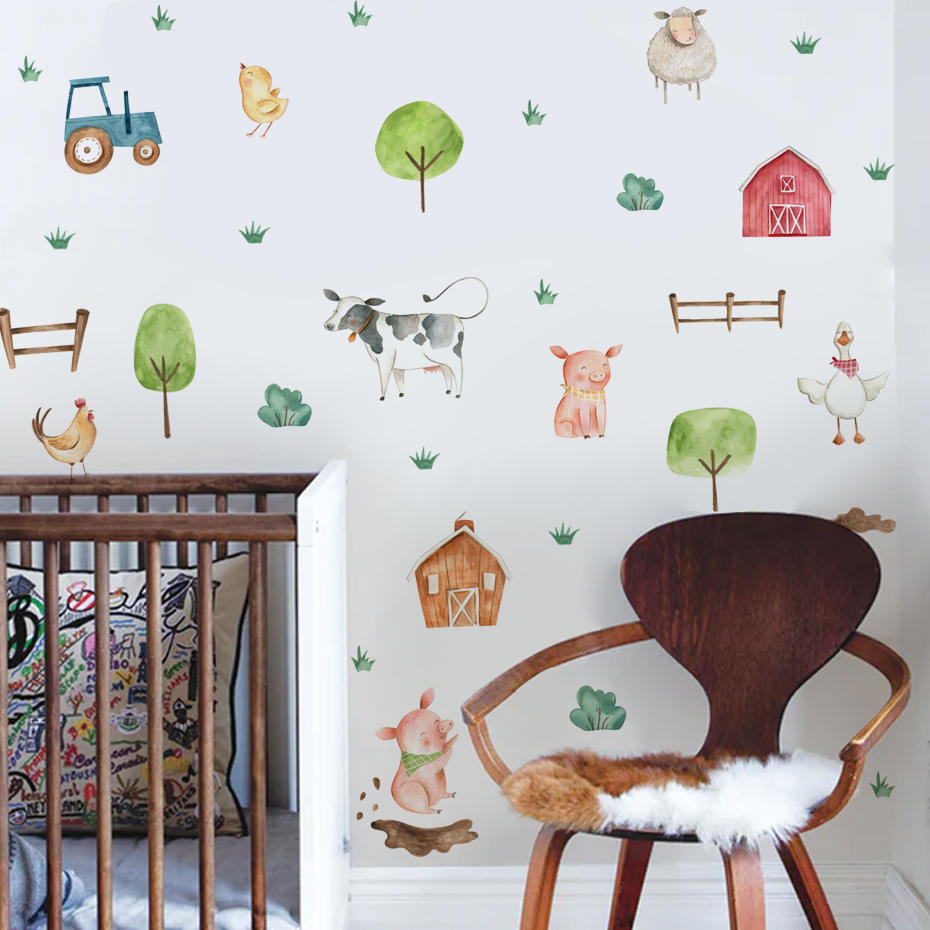 Pegatinas de pared bohemias de - Baby Nursery Wall Mural reseña y precio
