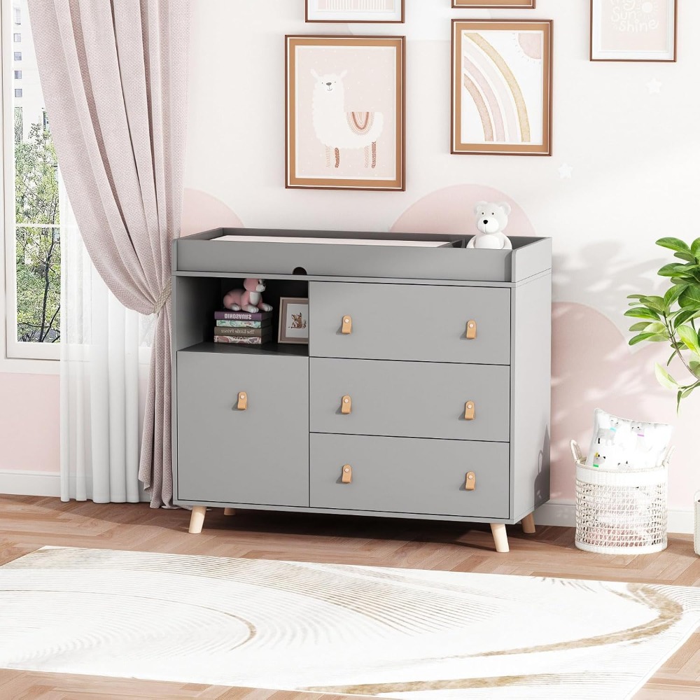 Cómoda para bebé, cómoda para  - Baby Nursery Laundry Basket reseña y precio