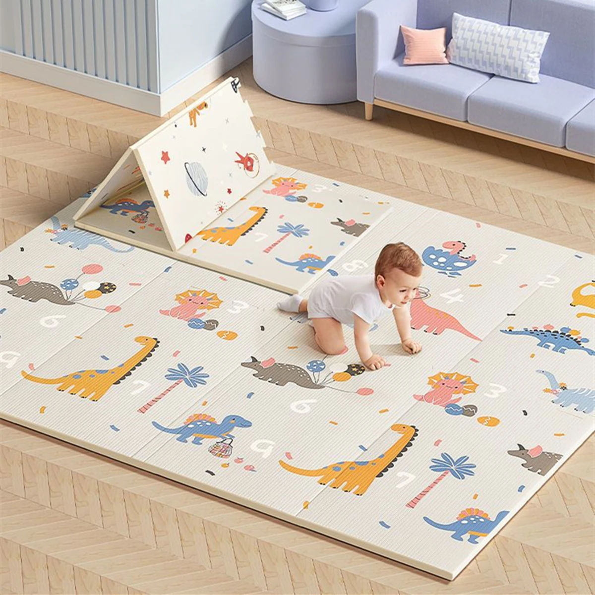 Alfombra educativa no tóxica p - Baby Nursery Rug reseña y precio