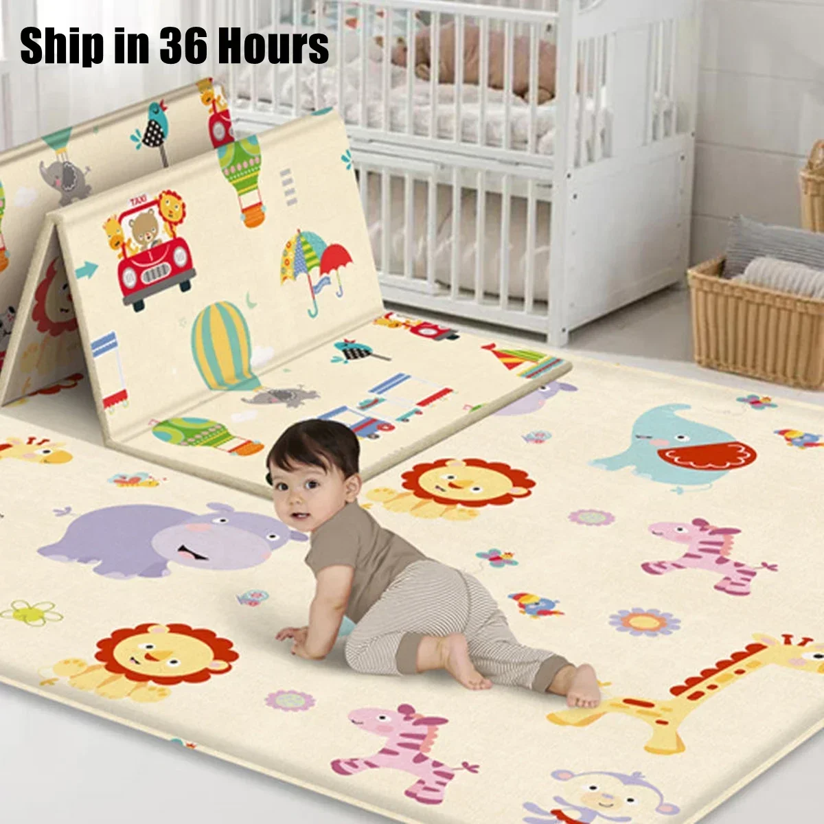 Alfombra educativa no tóxica p - Baby Nursery Rug reseña y precio