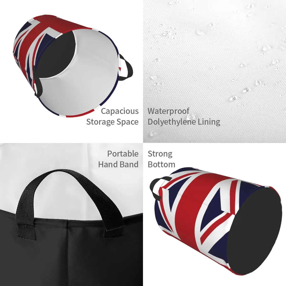 Cesta para la colada con bande - Baby Nursery Laundry Basket reseña y precio