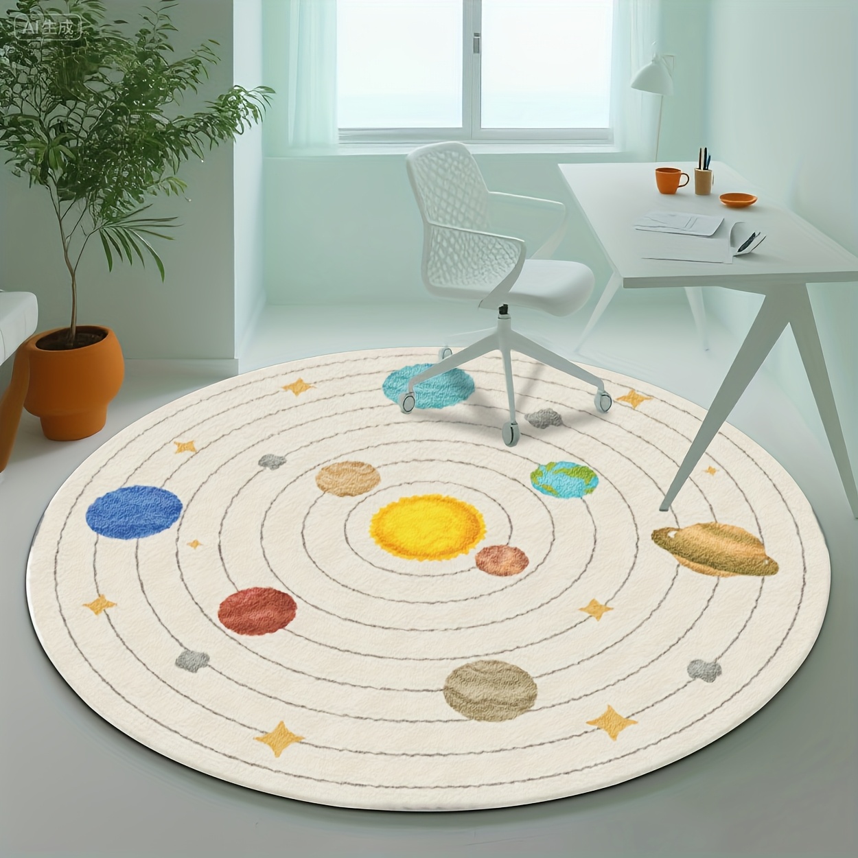 Alfombra infantil con diseño d - Baby Nursery Rug reseña y precio