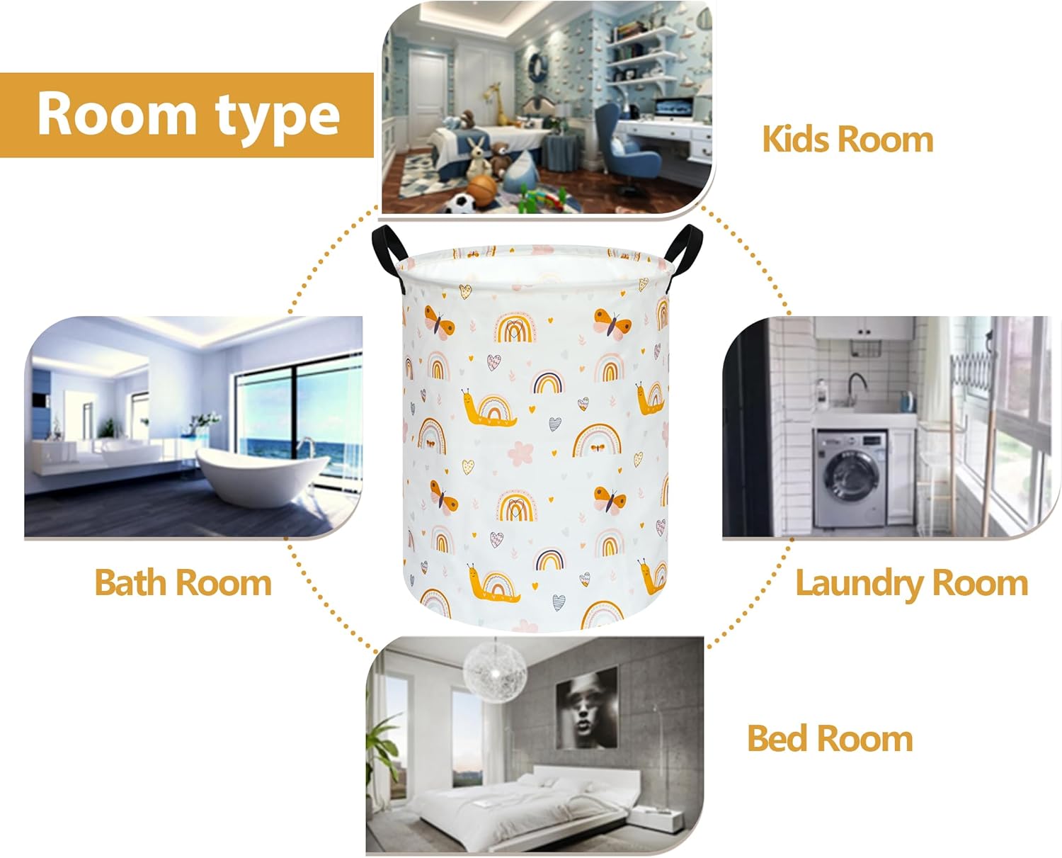 Cesta grande para la colada, c - Baby Nursery Laundry Basket reseña y precio