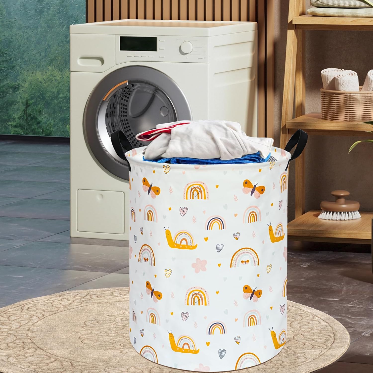 Cesta grande para la colada, c - Baby Nursery Laundry Basket reseña y precio