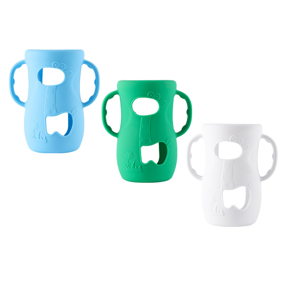 3 fundas de silicona para bibe - Baby Nursery Handles reseña y precio