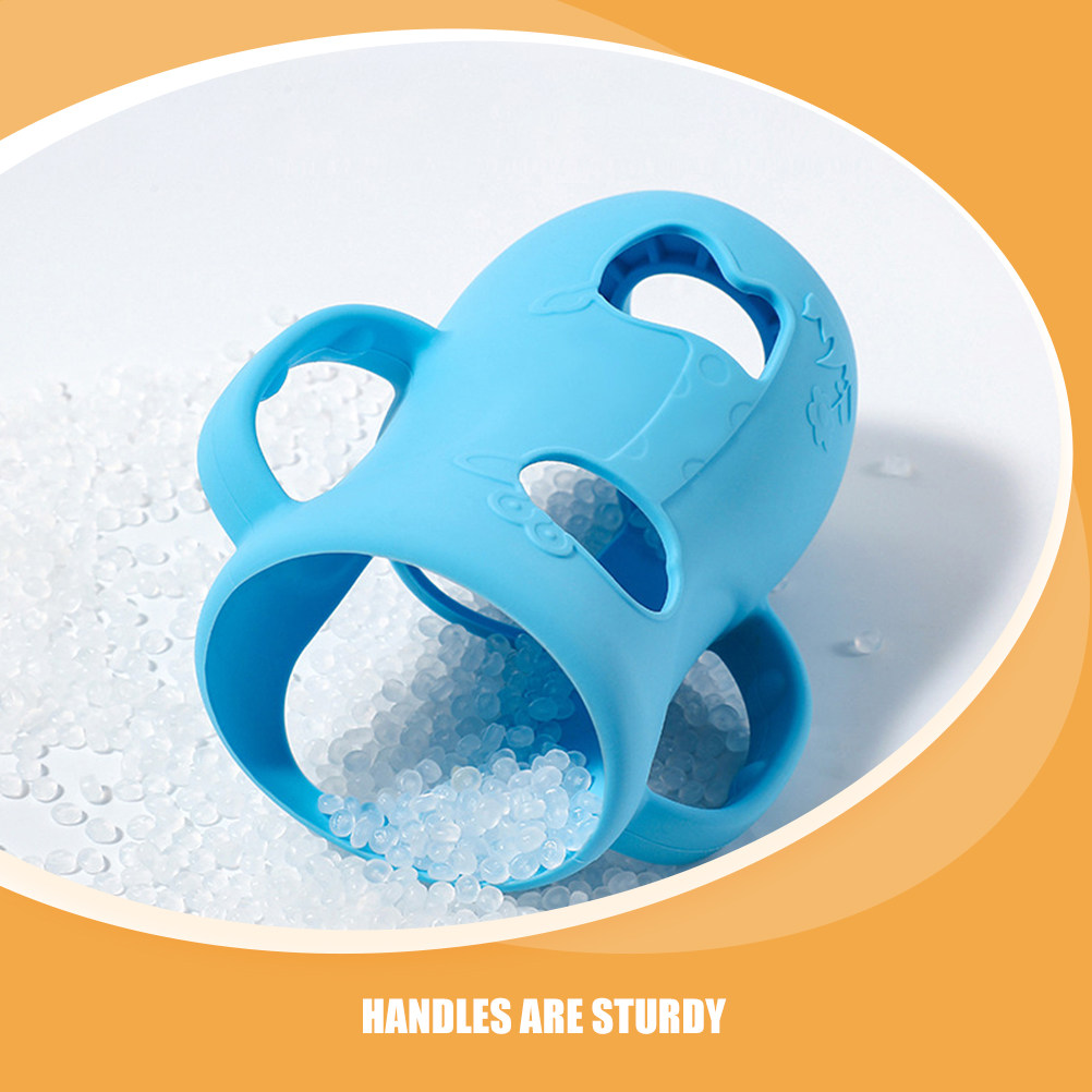 3 fundas de silicona para bibe - Baby Nursery Handles reseña y precio