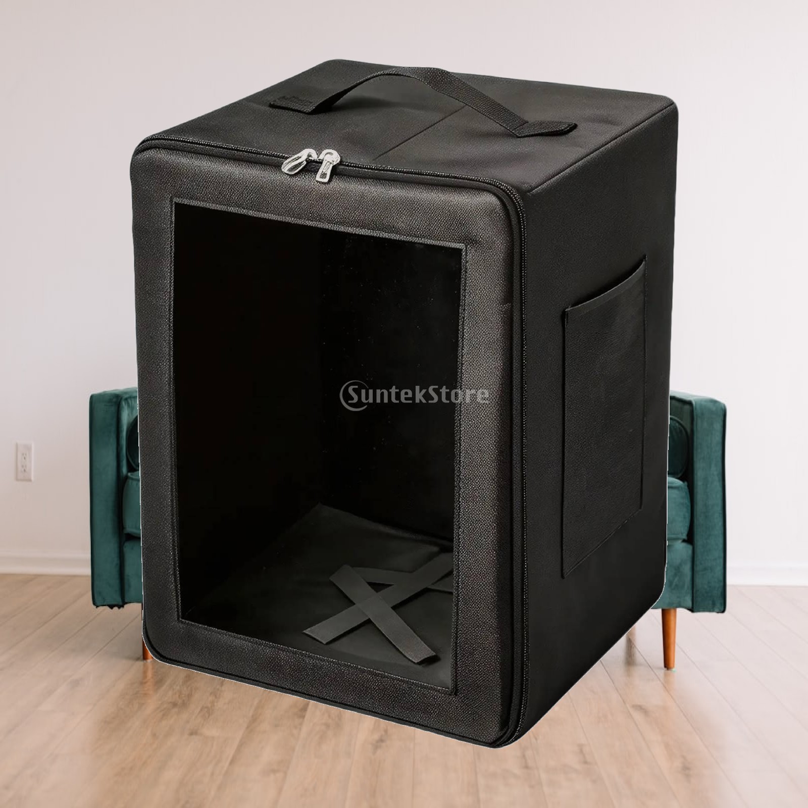 Caja Organizadora de Pelucas M - Storage Basket Fabric reseña y precio