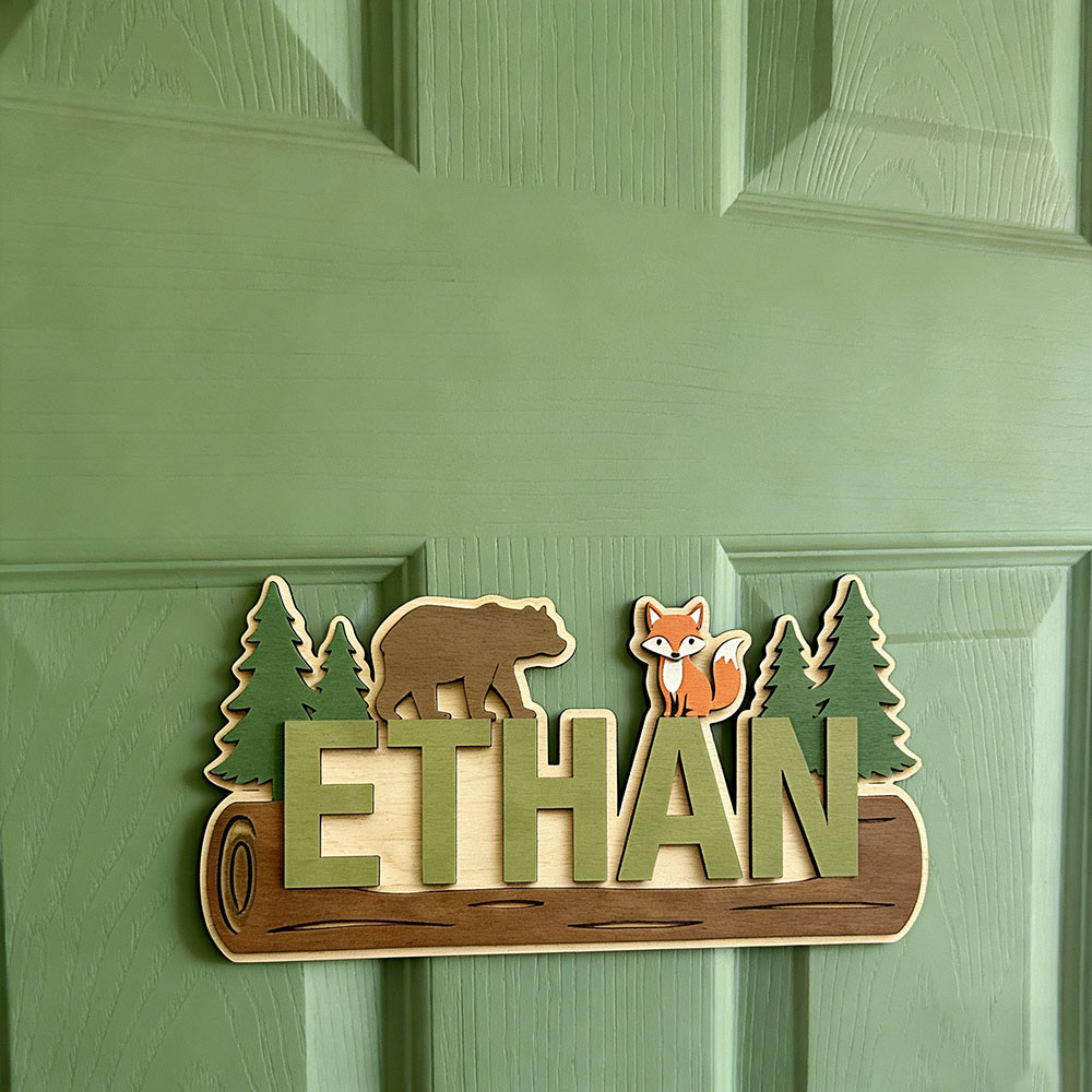 Letrero de Madera Personalizad - Baby Nursery Kids reseña y precio