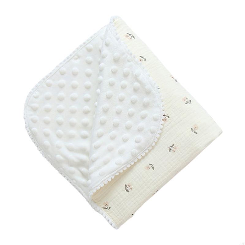 Mantas suaves L38E para guarde - Baby Girl Nursery Quilt reseña y precio