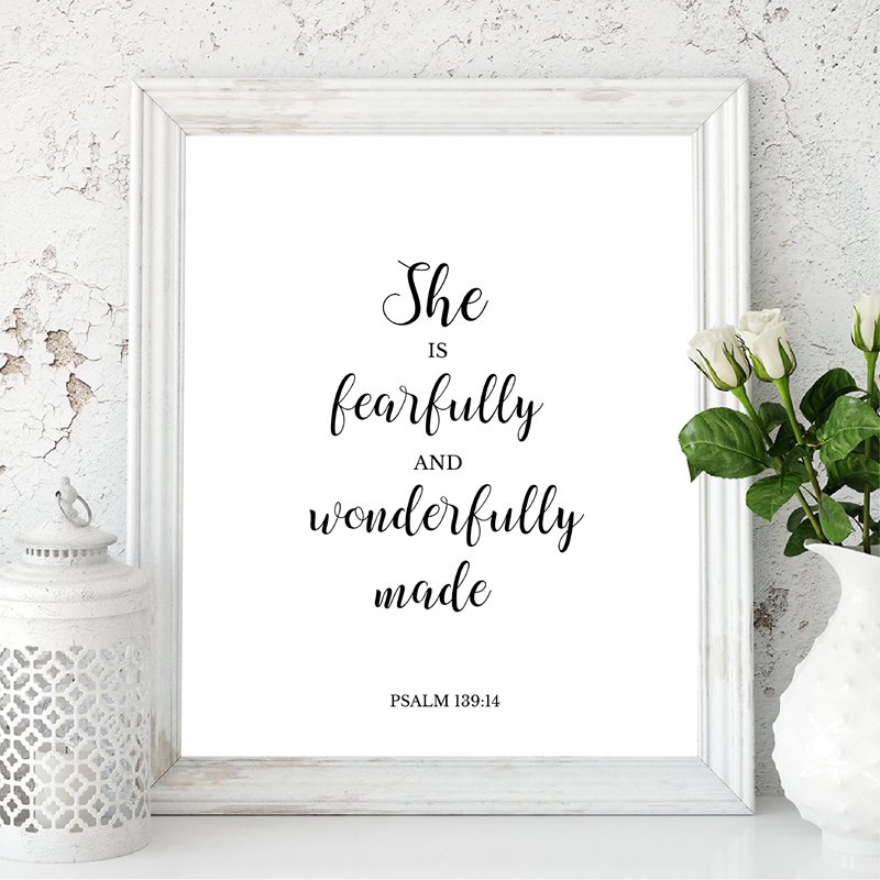 Arte de pared cristiano con ci - Baby Girl Nursery Quotes reseña y precio