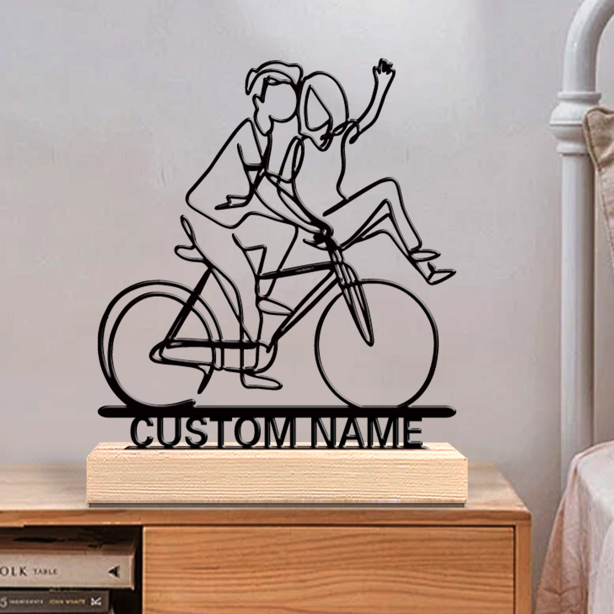 1 pieza de estatuas metálicas  - Baby Nursery Accent Wall reseña y precio