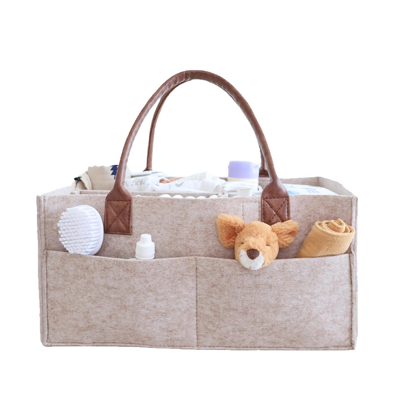 Cesta Organizadora de Fieltro  - Baby Nursery Handles reseña y precio