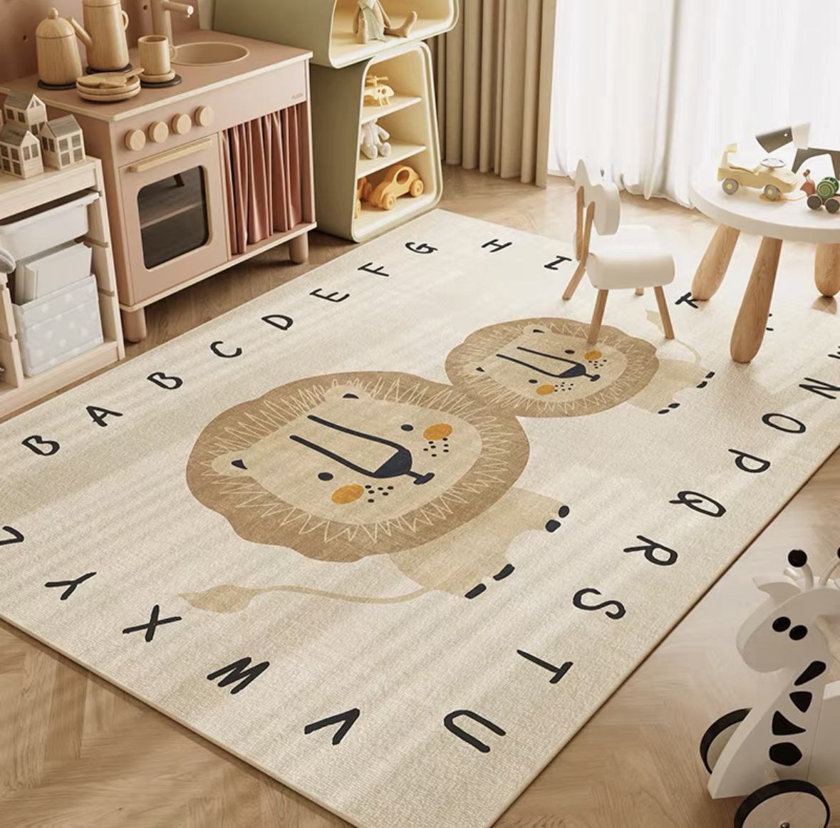 Alfombra de gateo para bebés V - Baby Nursery Rug reseña y precio