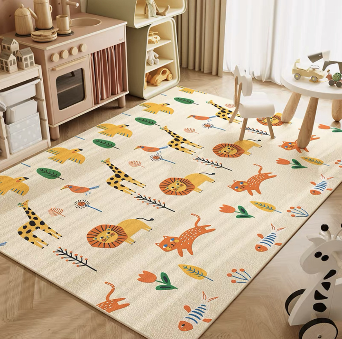Alfombra de gateo para bebés V - Baby Nursery Rug reseña y precio
