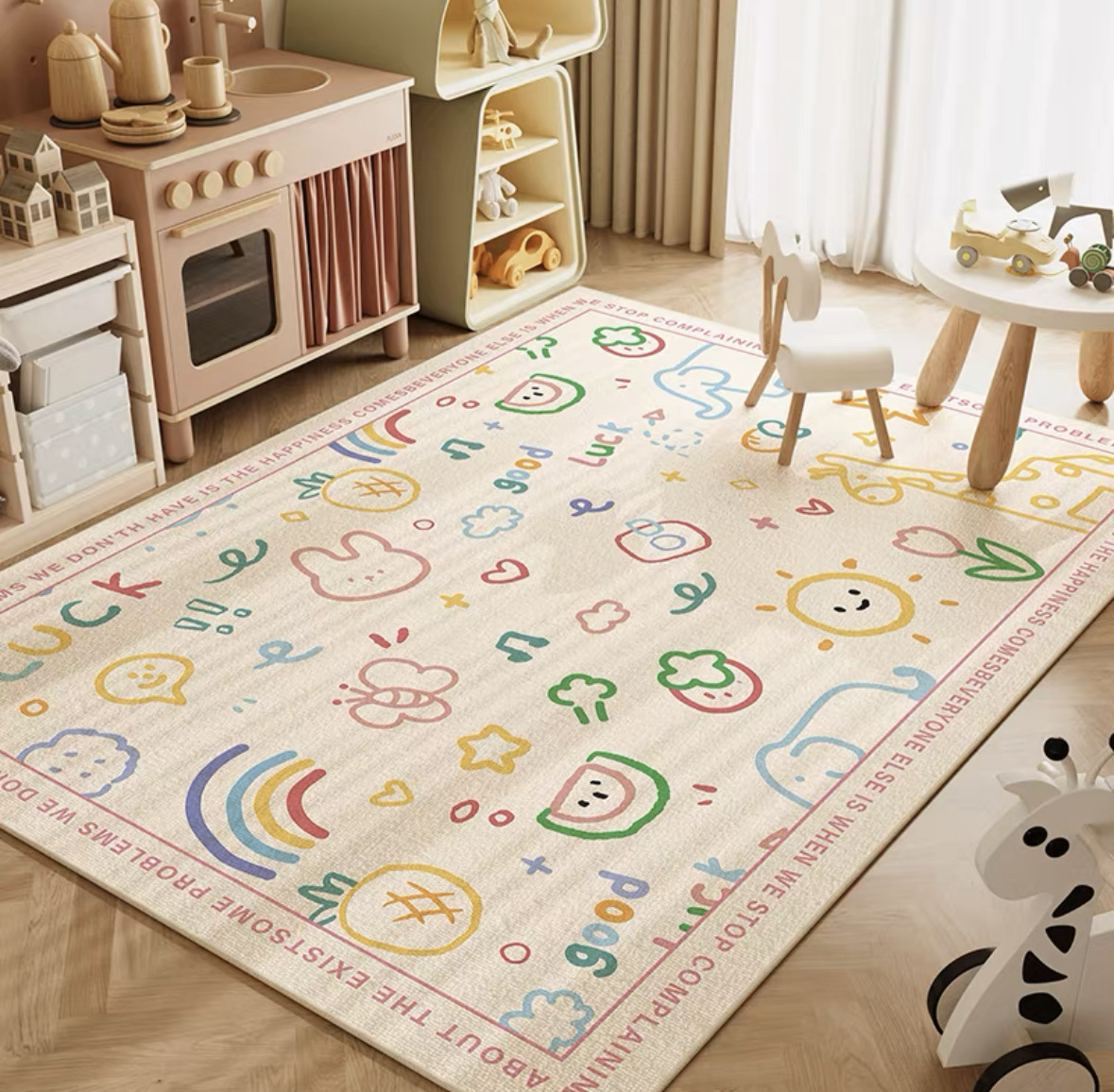 Alfombra de gateo para bebés V - Baby Nursery Rug reseña y precio