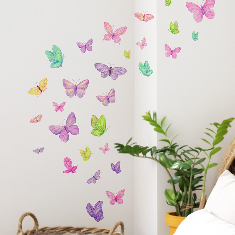 Adhesivos de Pared de Mariposa - Baby Nursery Wall Mural reseña y precio