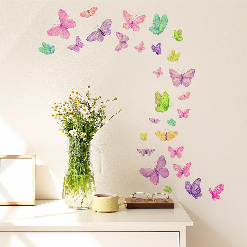 Adhesivos de Pared de Mariposa - Baby Nursery Wall Mural reseña y precio