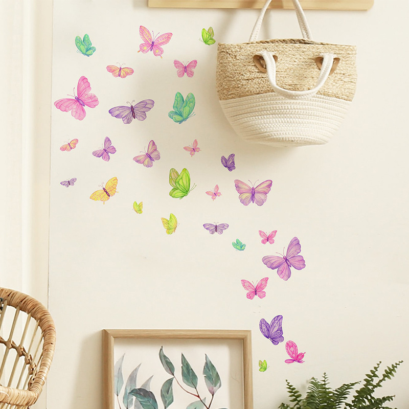 Adhesivos de Pared de Mariposa - Baby Nursery Wall Mural reseña y precio