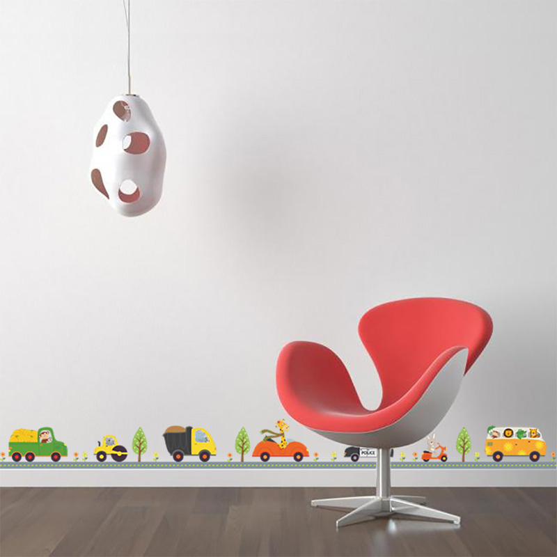 Pegatinas de pared de animales - Baby Nursery Wall Mural reseña y precio