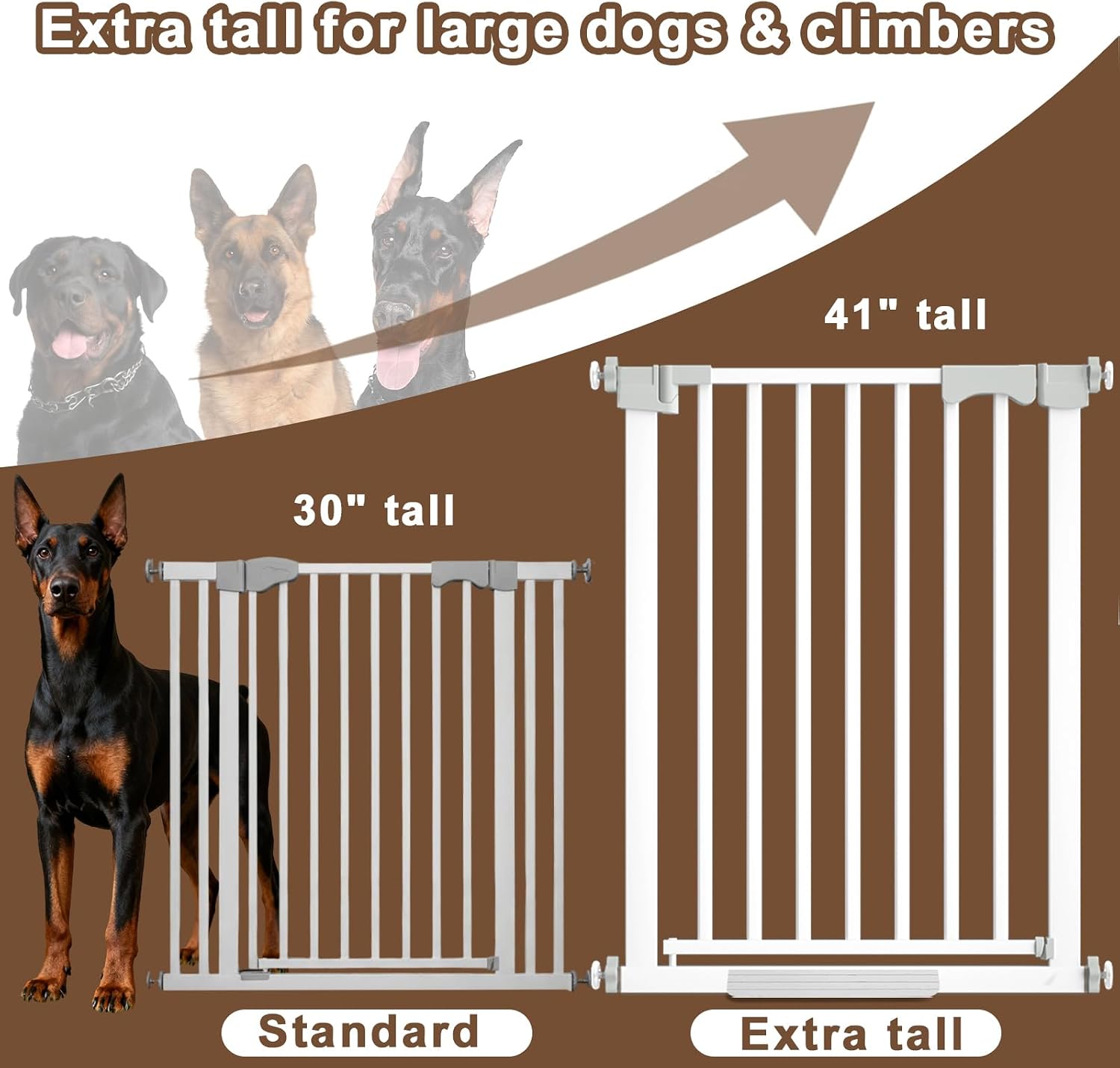 Puerta de Seguridad Extra Alta - Baby Gate Extra Wide reseña y precio