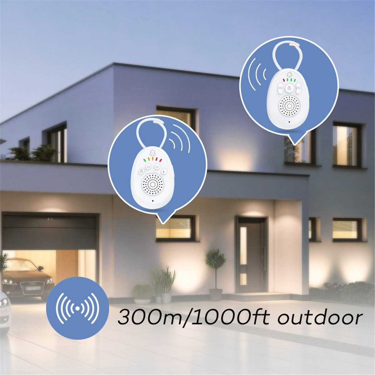 ~OFERTA~ Walkie-Talkie Inalámb - Wearable Baby Monitor reseña y precio