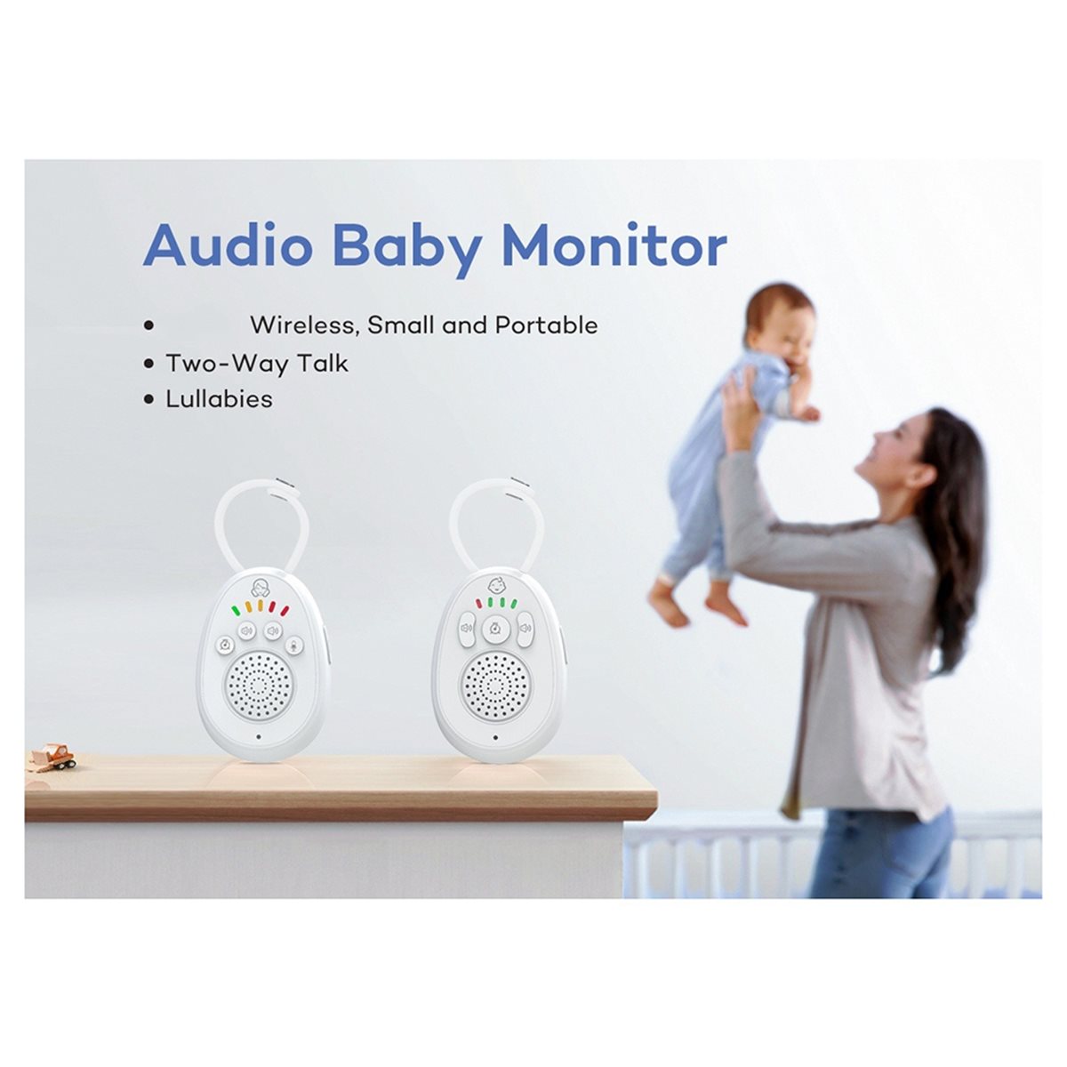 ~OFERTA~ Walkie-Talkie Inalámb - Wearable Baby Monitor reseña y precio