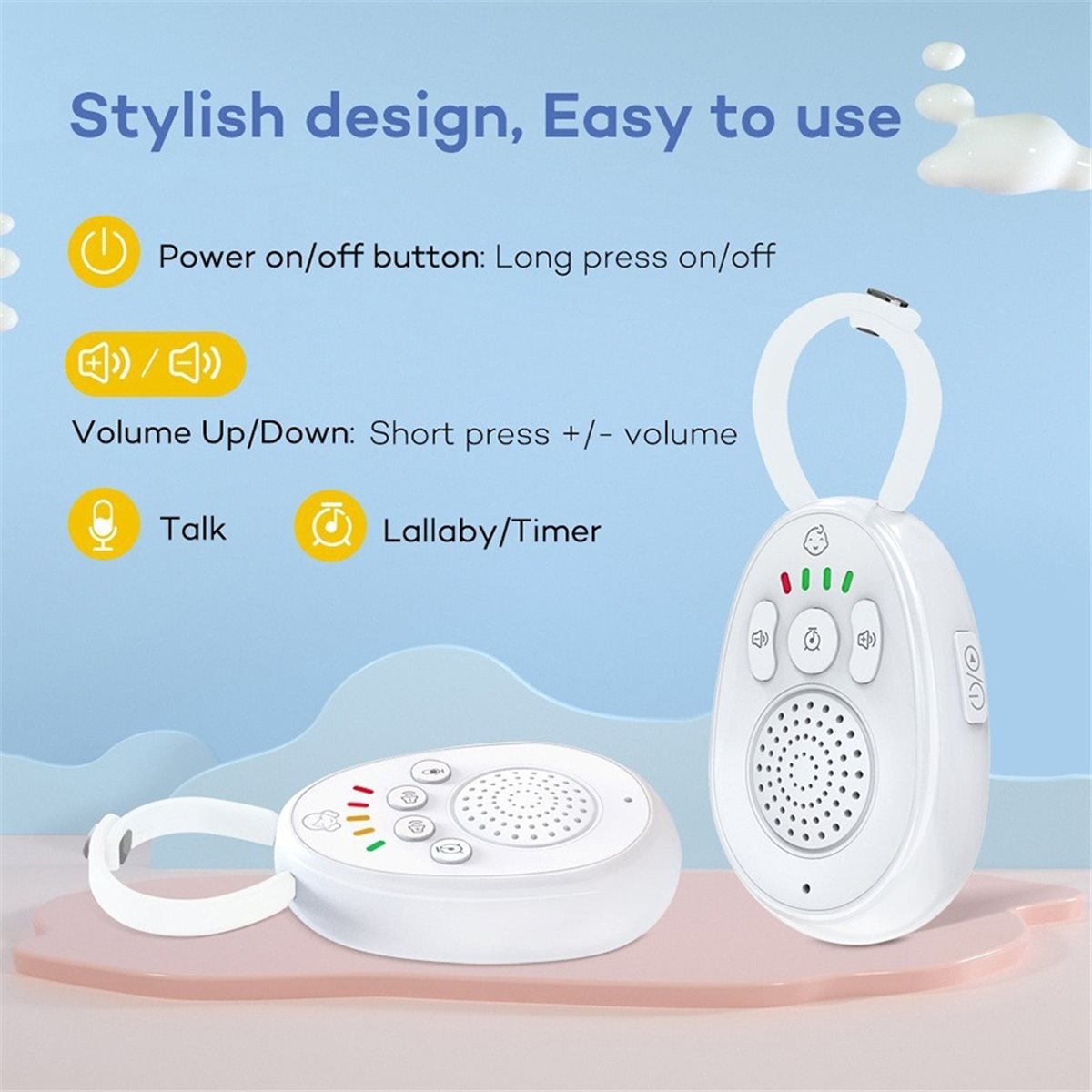 ~OFERTA~ Walkie-Talkie Inalámb - Wearable Baby Monitor reseña y precio