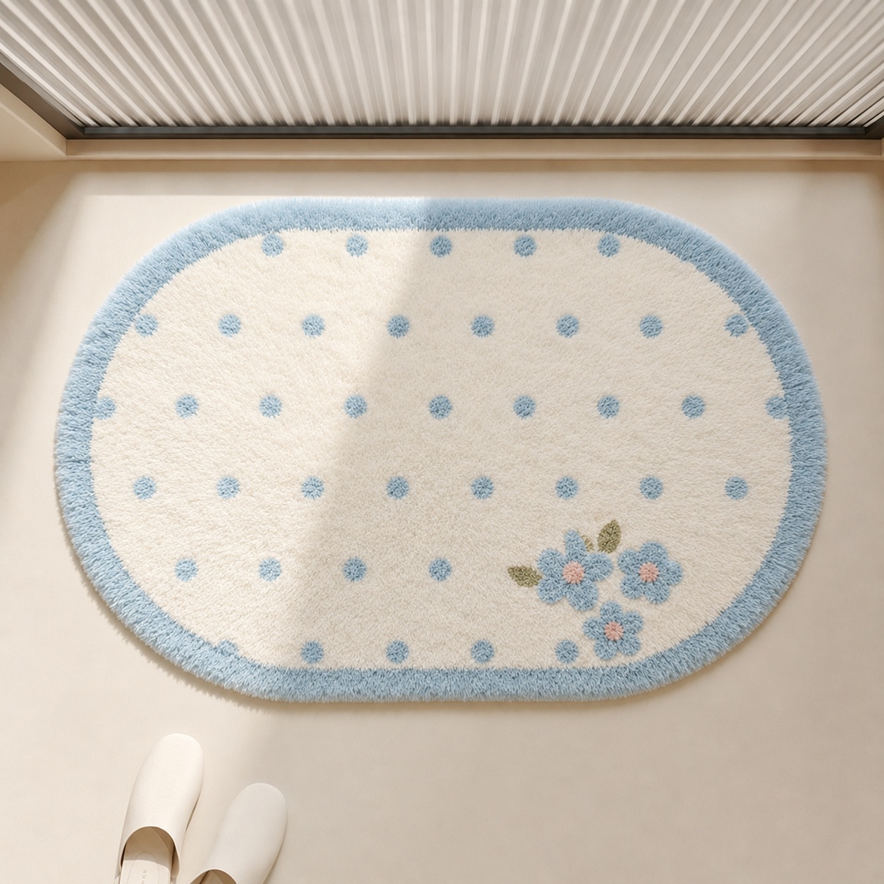 Alfombra de Baño de Felpa Rosa - Baby Nursery Rug reseña y precio
