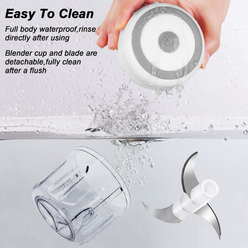 Picadora de Ajo Eléctrica de 2 - Baby Food Processor reseña y precio