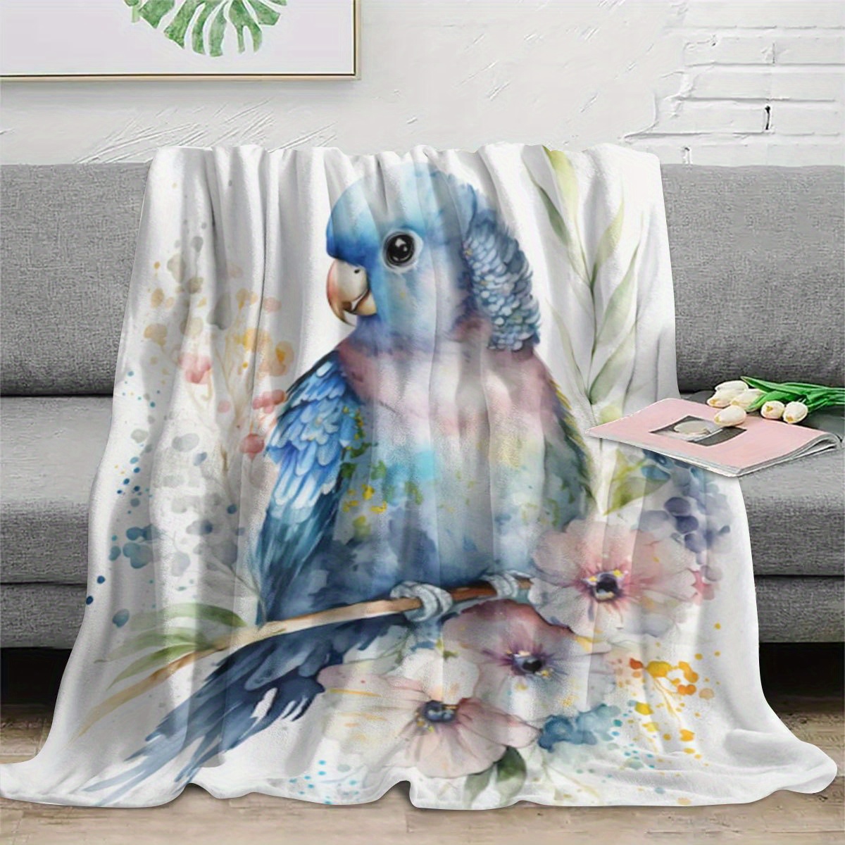 Manta Decorativa con Diseño de - Baby Nursery Accent Wall reseña y precio
