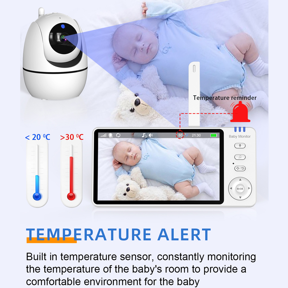 Monitor de vídeo para bebés co - Wearable Baby Monitor reseña y precio