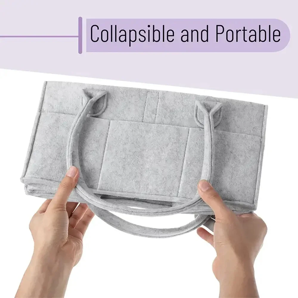Bolsa de mamá portátil, organi - Baby Nursery Handles reseña y precio